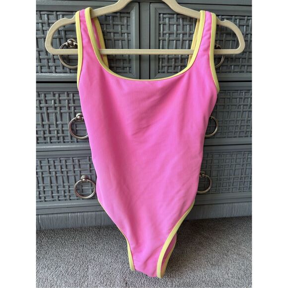 NWOT LainSnow one piece Pitaya/Lemon, Sm $100 - Picture 1 of 6